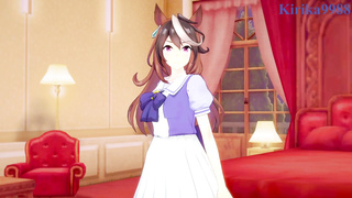 Symboli Rudolf and I have strong intercourse in the apartment. - Uma Musume Pretty Derby Manga Porn