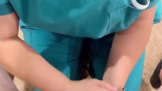 Las Vegas jelly bank nurse does anything to get the sample. Chats me thru it and pounds at the end