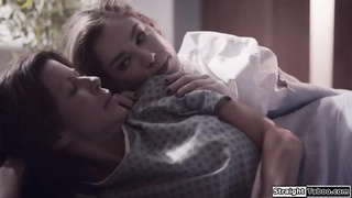 Psychiatric patient fucked in threesome