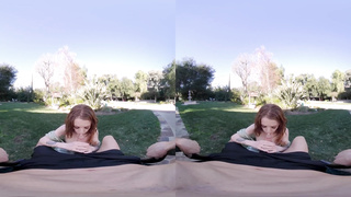 Fresh Building Makes Sandy-Haired Honey Madi Collins Insatiable VR Pornography