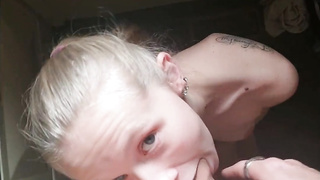 Jism in Throat Oral Job