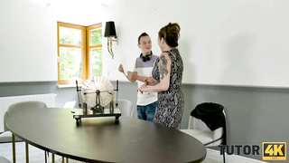 Tutor4k&period; Tingling With Sexual Electrical Play