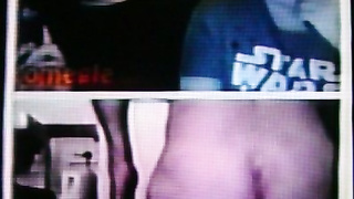 Horny College girl highly excited by my hot ass-hole (+ sound )