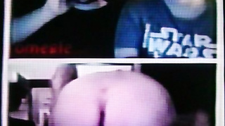 Horny College girl highly excited by my hot ass-hole (+ sound )