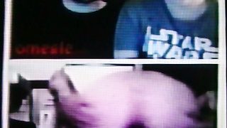 Horny College girl highly excited by my hot ass-hole (+ sound )