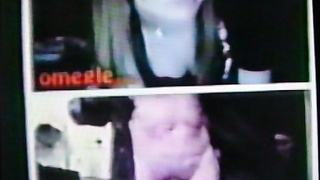 Horny College girl licks my hot ass and shows her tits (+ sound )