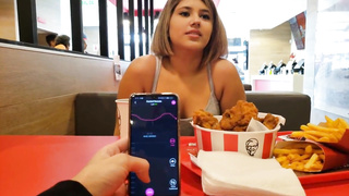 Cute Real Girl Public Lush Control Gets Fucked