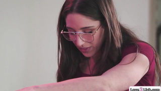 2 babes anal fuck a girl with a lollipop