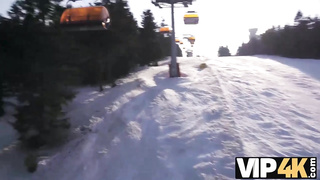 Vip4k&period; Skier Romp