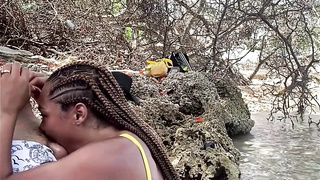 Carla Morelli is a smoking super-hot, black stunner who loves to have fuck-a-thon with strangers