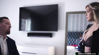 Cheating gf is fucked hiding in a closet