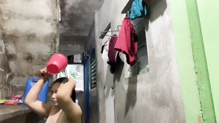 Massive Humungous Orbs Pinay Bathroom