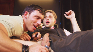 Reese Rideout Anal Fucks Trent Marx in Barbershop