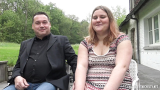 Hot threesome for the BBW Manon