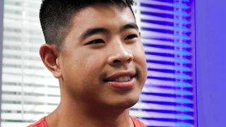 Shane Cook and Luke Truong engaged in bareback sex