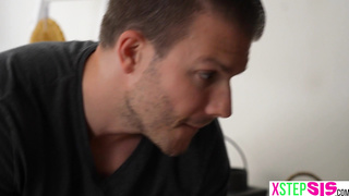 Stuck teen stepsister fucked by stepbro