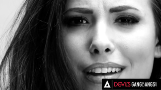 SATANS GANGBANGS - Glorious Casey Calvert Fulfilled Her Nastiest Wish Of Being Group-Fucked