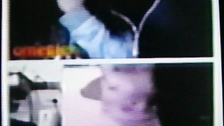 Horny College girl has her 4 eyes full of my hot show (+ sound )