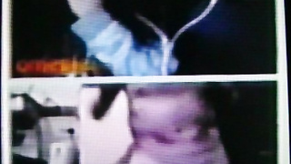 Horny College girl has her 4 eyes full of my hot show (+ sound )