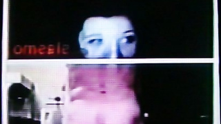 Horny College girl has a happy time at my hot show (+ sound )