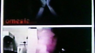 Horny College girl has a happy time at my hot show (+ sound )