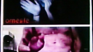 Horny College girl has a happy time at my hot show (+ sound )