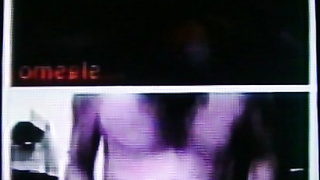 Horny College girl has a happy time at my hot show (+ sound )