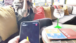 Remote manage climax of my sista in Pub !