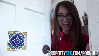 PropertySex - Wildly steaming landlady plows surfer stud