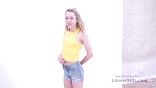 Cute 19 yo Teen clinches as she gets fucked