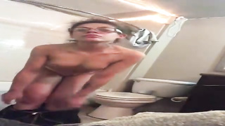 Before tub time uber-sexy lil de-robe taunt with little taut teenager Porno Movies - Tube8