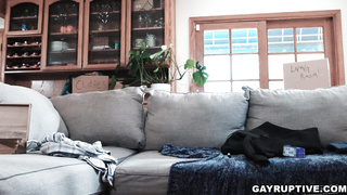 Pierce Paris give teen Johnny Moon a good rimjob