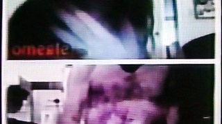 Horny Brunette College girl enjoys my hot show (+ sound ) 2