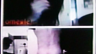 Horny Brunette College girl enjoys my hot show (+ sound ) 2