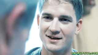 Dale Savage fills up Brandon Anderson's ass