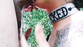 Stiff filthy tough BALLSACK DEEP facefucking FOR MOUTH PIE