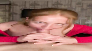 Foxy_Red_X ONLYFANS GINGER-HAIRED CUMSLUT MAKES A XXL FILTHY DIRT, SCORCHING SUCKY-SUCKY AND TAKES A FACIAL CUMSHOT (POINT OF VIEW) Pornography Movies - Tube8
