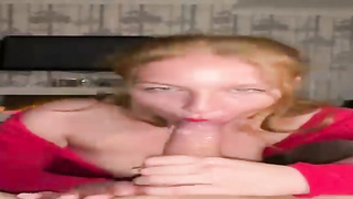 Foxy_Red_X ONLYFANS GINGER-HAIRED CUMSLUT MAKES A XXL FILTHY DIRT, SCORCHING SUCKY-SUCKY AND TAKES A FACIAL CUMSHOT (POINT OF VIEW) Pornography Movies - Tube8