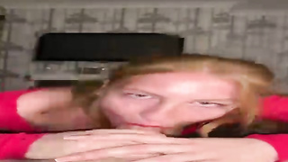Foxy_Red_X ONLYFANS GINGER-HAIRED CUMSLUT MAKES A XXL FILTHY DIRT, SCORCHING SUCKY-SUCKY AND TAKES A FACIAL CUMSHOT (POINT OF VIEW) Pornography Movies - Tube8
