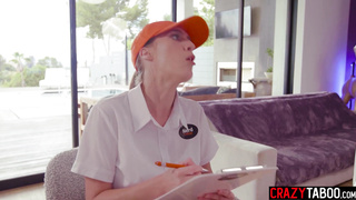 Big ass MILF fucked by two strangers