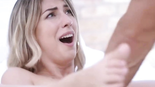 Ash-Blonde Shona Sea gets all her fuckholes poked