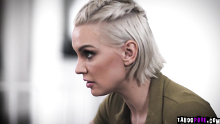 Blonde milf takes studs meat from behind