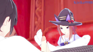 Sweep Tosho and I have heavy romp in the apartment. - Uma Musume Pretty Derby Anime Porn