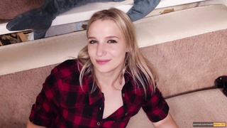 I love to jizz inwards my sis's labia. - POINT OF VIEW Internal Cumshot Homemade