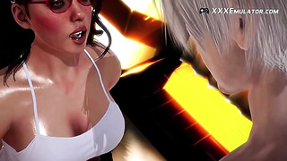 Tattooed 3D Hottie HD Animation Porn