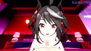 Kitasan Black and I have strenuous fucky-fucky at a love motel. - Uma Musume Pretty Derby POINT OF VIEW Manga Porn