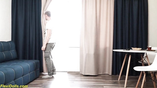 curvaceous real flexi dame banged