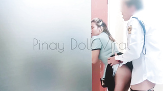 Trending fresh viral Pinay!Na Vid ko si educator at Guard nagkakantutan,kala nila Wala tao!