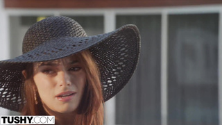 TUSHY Cosseted Sophia has strong assfucking ejaculation