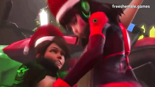 NEW 3D Shemale FUTANARI 2023 Game Sex Animations Part 3